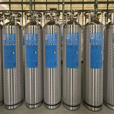 Κρυογόνο δοχείο πίεσης κυλίνδρων 210l αποθήκευσης υγρού αζώτου σκεύων Δεωαρ