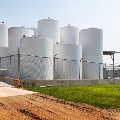 Κάθετη Βιομηχανική Δεξαμενή Αποθήκευσης Αργού Πετρελαίου / Πετρελαίου Diesel / Μαζούτ 300 M3-10000 M3