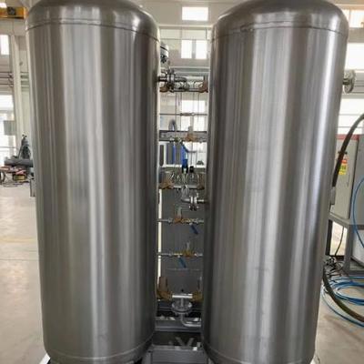 Γεννήτρια αζώτου PSA μεγάλης χωρητικότητας με εύρος πίεσης 0,1-0,8Mpa και ρυθμό ροής 3-2000Nm3/h για βιομηχανική χρήση