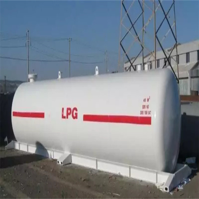 100m3 υγροποιημένη δεξαμενή σταθμών Autogas δεξαμενών αποθήκευσης αερίου LPG εμπορευματοκιβωτίων πετρελαίου