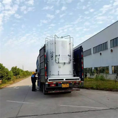 Μαζική δεξαμενή μικροϋπολογιστών υγρού αζώτου χαμηλής πίεσης 5000l για την κοπή λέιζερ