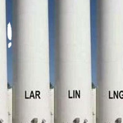 80L 5 M3 Κρυογενής κύλινδρο υδρογόνου Υγρά δεξαμενή αποθήκευσης οξυγόνου