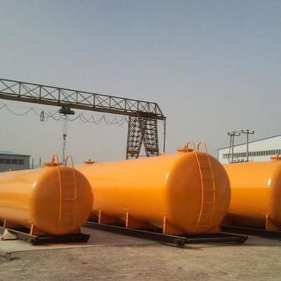 Οριζόντια δεξαμενή υπόγειας αποθήκευσης καυσίμου με διπλό τοίχωμα 10-200m3