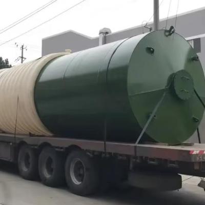 Υπόγεια δεξαμενή αποθήκευσης πετρελαίου καυσίμου βενζίνης 5-50 m3