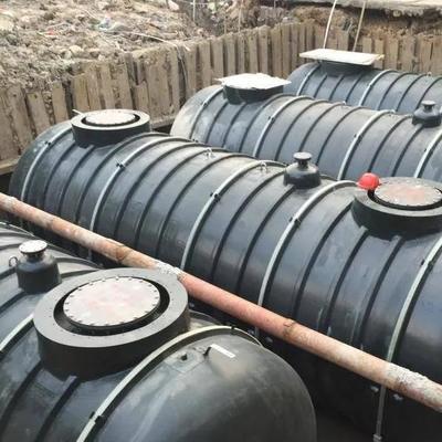 Υπόγεια δεξαμενή αποθήκευσης πετρελαίου καυσίμου βενζίνης 5-50 m3