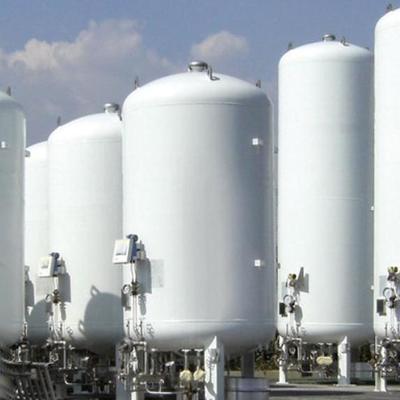 1000L κατακόρυφη δεξαμενή αποθήκευσης υγρού κρυογενούς αζώτου 1,6MPa