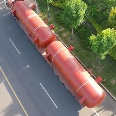 Κρυογενής δεξαμενή αποθήκευσης 5-200m3 χωρητικότητα για οξυγόνο άζωτο αργόνο