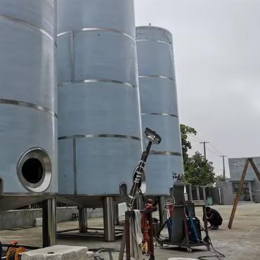 50m3 δεξαμενή αποθήκευσης υγροποιημένου φυσικού αερίου 0,5-25 bar εύρος πίεσης