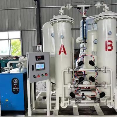 Παραγωγός οξυγόνου PSA με διάρκεια ζωής 8-10 ετών 220V/50Hz τροφοδοσία και θερμοκρασία λειτουργίας 5-45°C για βιομηχανική χρήση