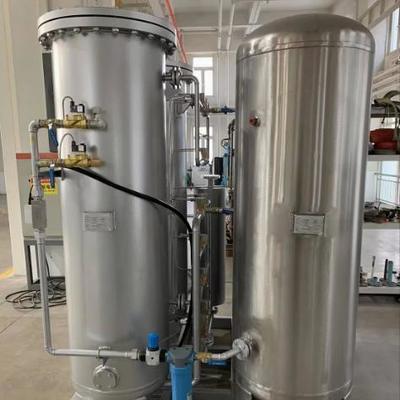 99.999% Υψηλής Καθαρότητας 90nm3/Hr Γεννήτρια Αζώτου PSA για Παραγωγή Γυαλιού με Σημείο Δρόσου ≤-40℃