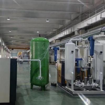 99.999% Υψηλής Καθαρότητας 90nm3/Hr Γεννήτρια Αζώτου PSA για Παραγωγή Γυαλιού με Σημείο Δρόσου ≤-40℃