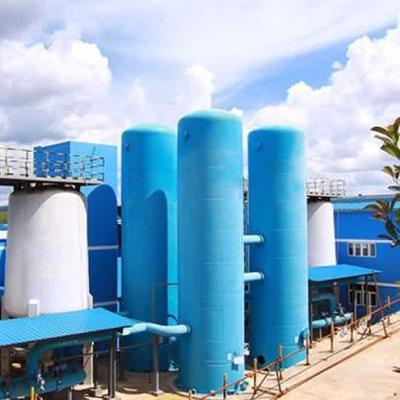 VPSA Oxygen Generator with 160Nm3/hr Nitrogen Output 15000Liters Liquid Oxygen Tank and Carbon Steel Outer Vessel