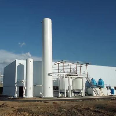 600 Nm3/h 95% καθαρότητα VPSA Generator οξυγόνου για υποστήριξη καύσης παραγωγής ηλεκτρικής ενέργειας από βιομάζα με ποσοστό πλήρωσης 95% και επίπεδο θορύβου ≤75 dB ((A)