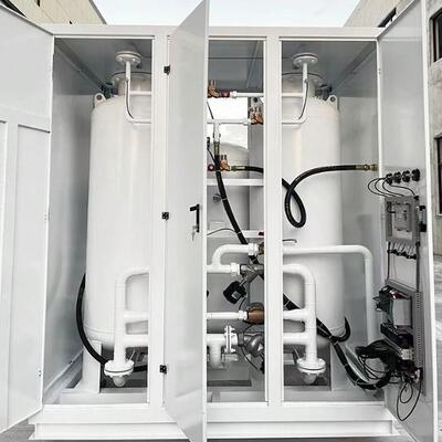 Γεννήτης αζώτου PSA υψηλής καθαρότητας υψηλής ροής με κατασκευή από ανοξείδωτο χάλυβα