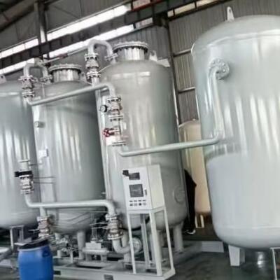 60Nm3/hr 99,99% καθαρότητα PSA γεννήτρια αζώτου με πίεση εξόδου 16bar για την κοπή ανοξείδωτου χάλυβα