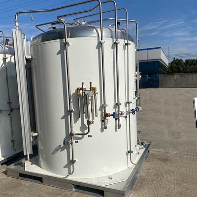 Το άζωτο Microbulk ανοξείδωτου τοποθετεί σε δεξαμενή τον κρυογόνο μικροϋπολογιστή μαζικό 5m3 3.4mpa