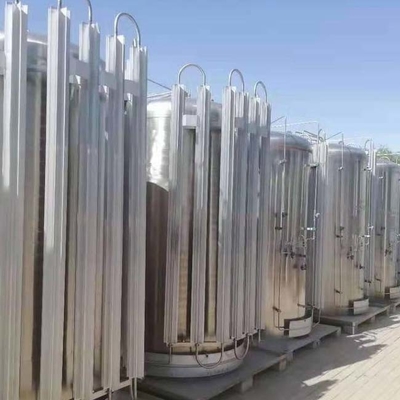 Κενός μικροϋπολογιστών μαζικός του CO2 κινητός κρυογόνος στρώματος δεξαμενών 3m3 διπλός