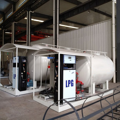Πρατήριο καυσίμων αερίου 2,5 LPG τόνου 5000 λίτρα μετρητών 5-200 κυβικών