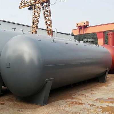 Δεξαμενή αποθήκευσης αερίου LPG Q345R 50cbm, υγρή δεξαμενή πετρελαίου 100m3