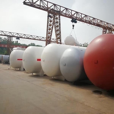 1.77 οριζόντια δεξαμενή αποθήκευσης αερίου LPG MPA σφαίρα Mounded 100 τόνου
