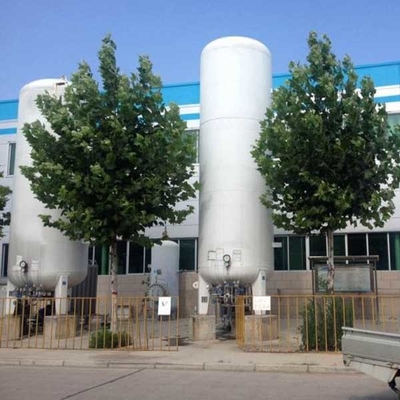 Αντιδιαβρωτικό κρυογόνο αποθήκευσης υγρό άζωτο στρώματος 55m3 δεξαμενών διπλό