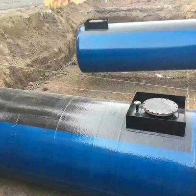30cbm δεξαμενές αποθήκευσης στο πετρέλαιο και τη βιομηχανία φυσικού αερίου 60000 λίτρο SF υπόγεια