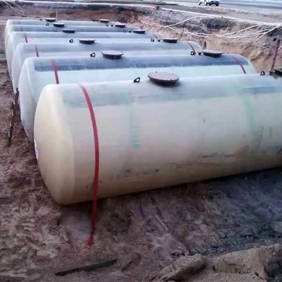 Διπλή δεξαμενή υπόγειο 200m3 αποθήκευσης μαζούτ diesel στρώματος