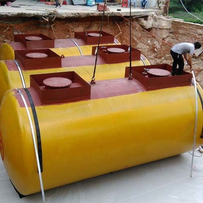 Κάθετες 0,1 MPa Βιομηχανικές Δεξαμενές Αποθήκευσης Λαδιού FRP Steel