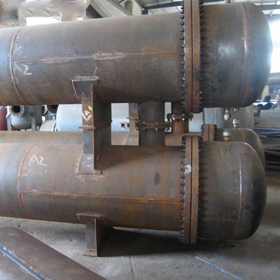 7.5kw διπλός ανταλλάκτης θερμότητας φύλλων σωλήνων 0.82.0mm συμπυκνωτής ατμού