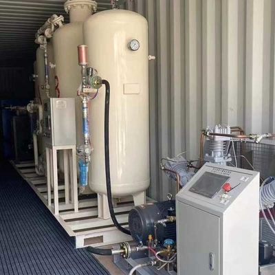 Ιατρική PSA γεννήτρια 60Nm3/H 90-93% οξυγόνου 150 φραγμών