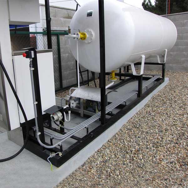 πρατήριο καυσίμων LPG