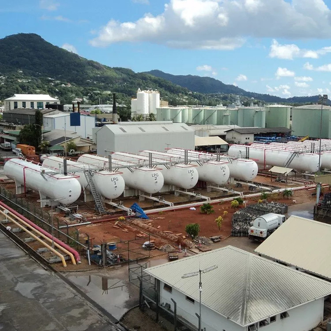 Δεξαμενή αποθήκευσης αερίου LPG
